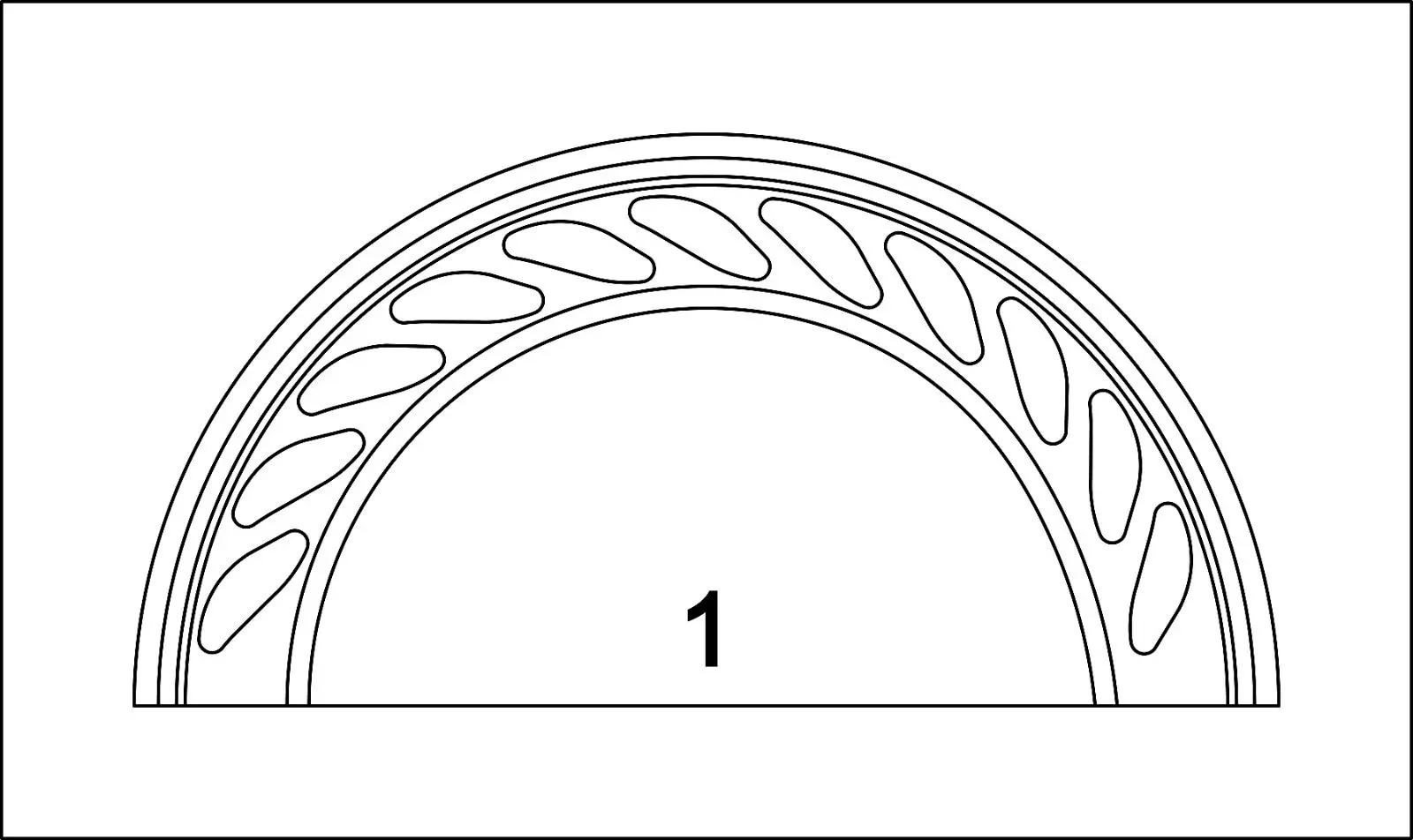 Types of repulgues or closures