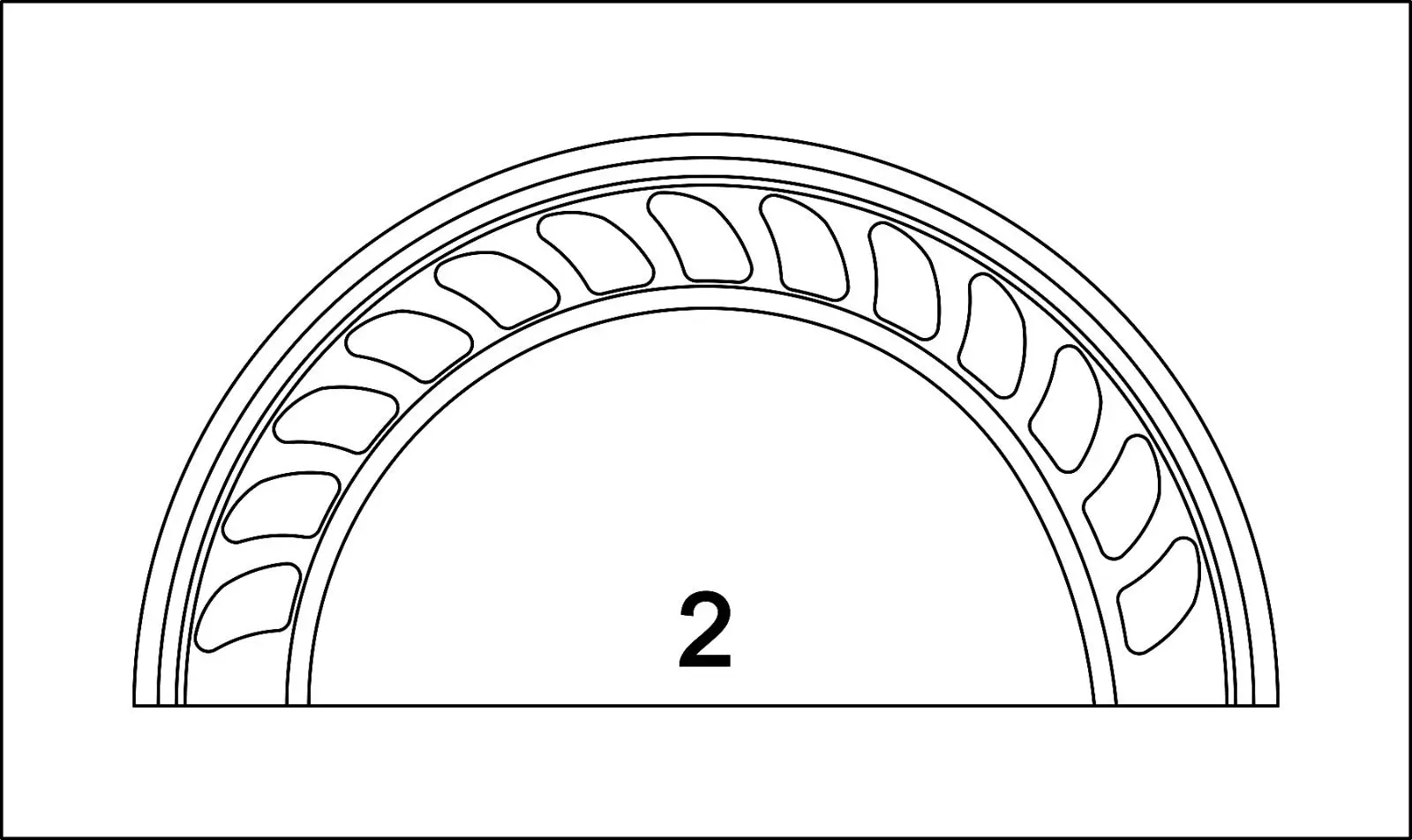 Types of repulgues or closures