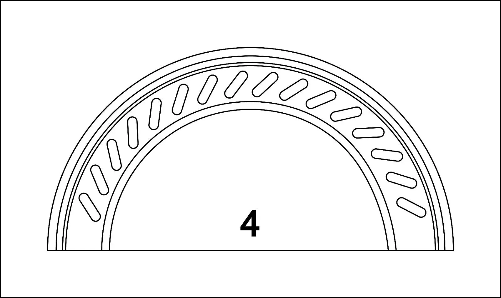 Types of repulgues or closures