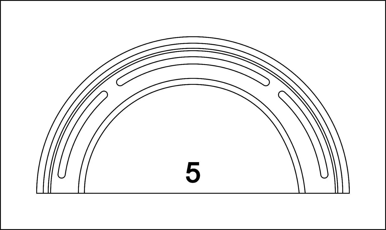 Types of repulgues or closures