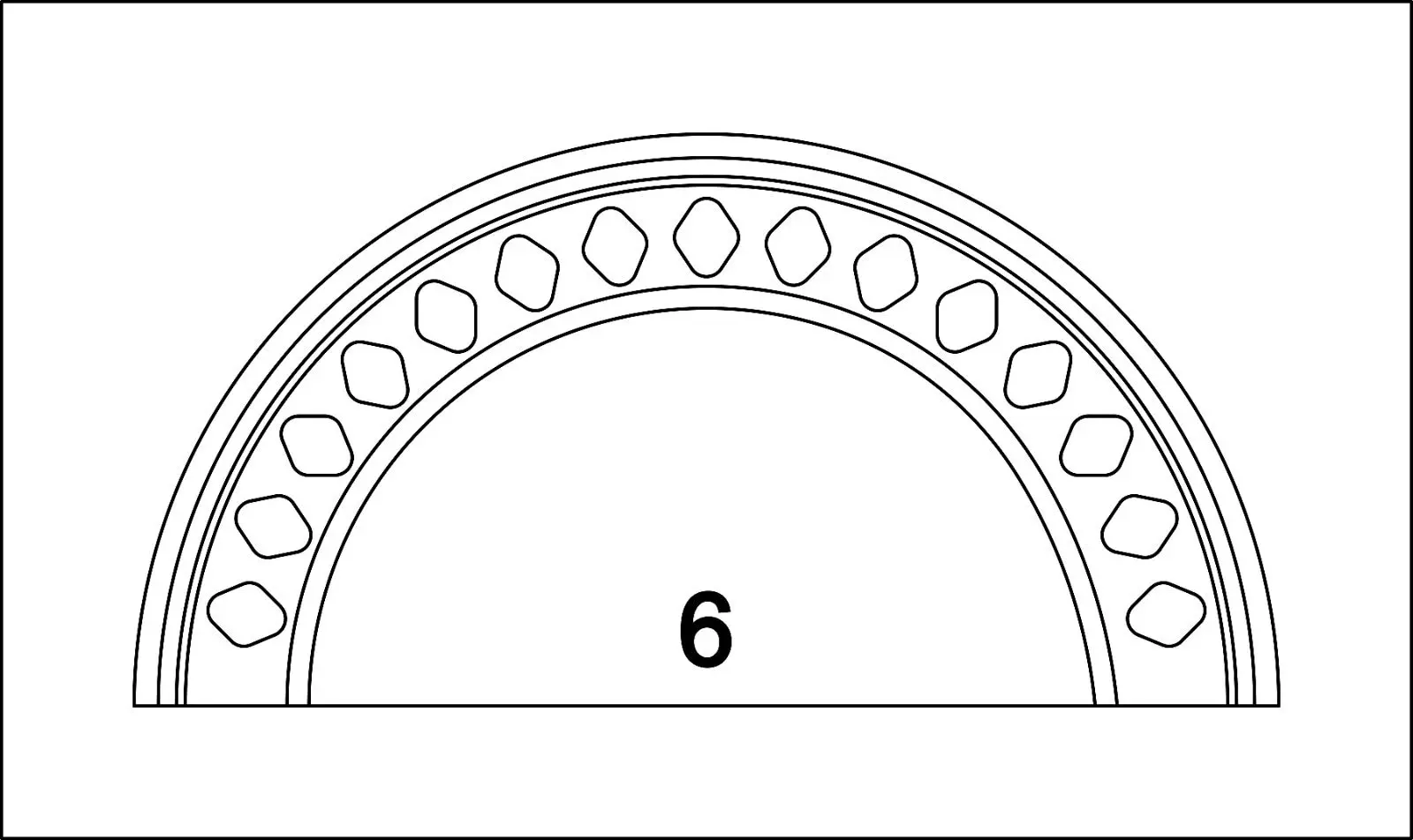 Types of repulgues or closures