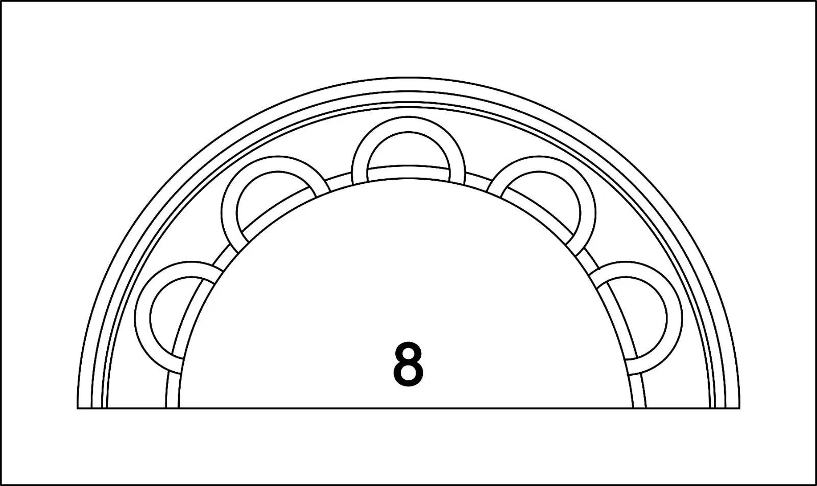 Types of repulgues or closures