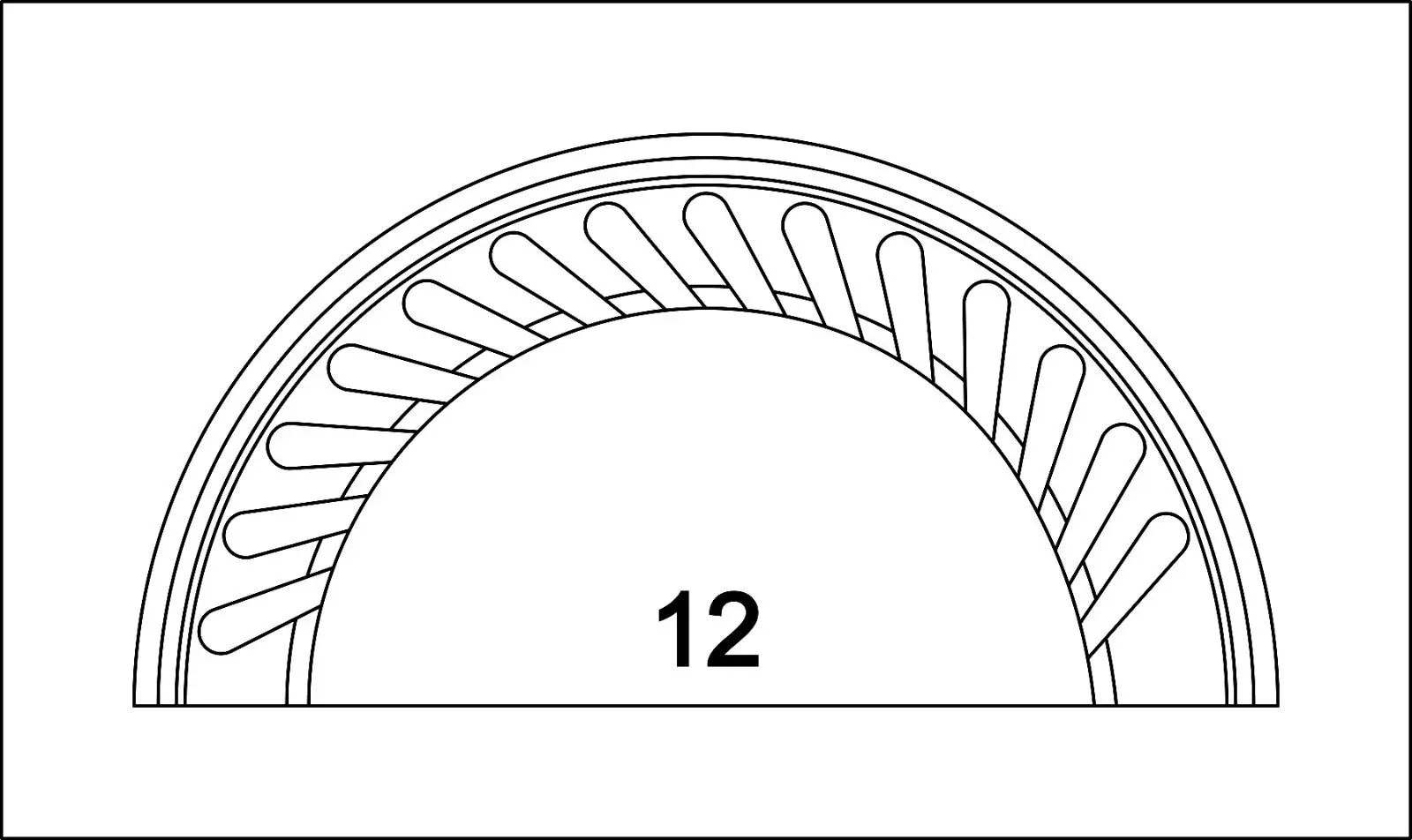 Types of repulgues or closures