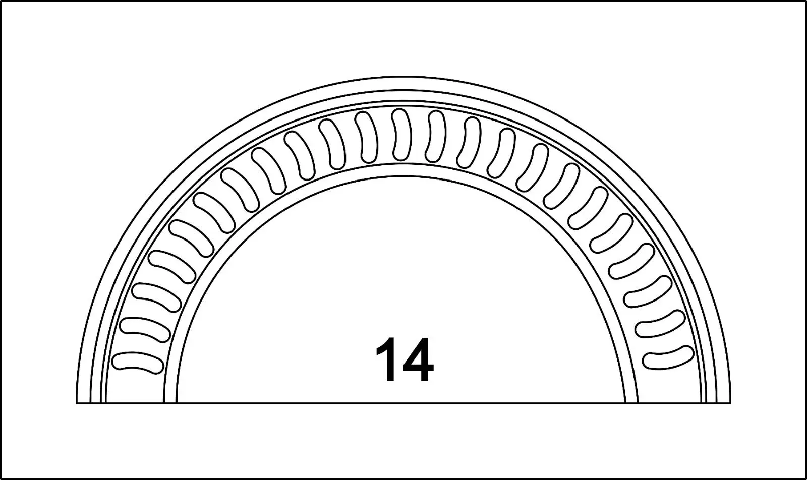 Types of repulgues or closures