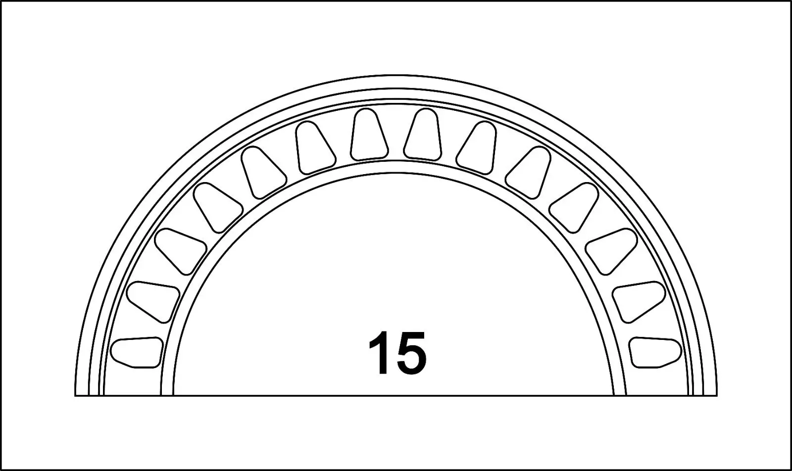 Types of repulgues or closures