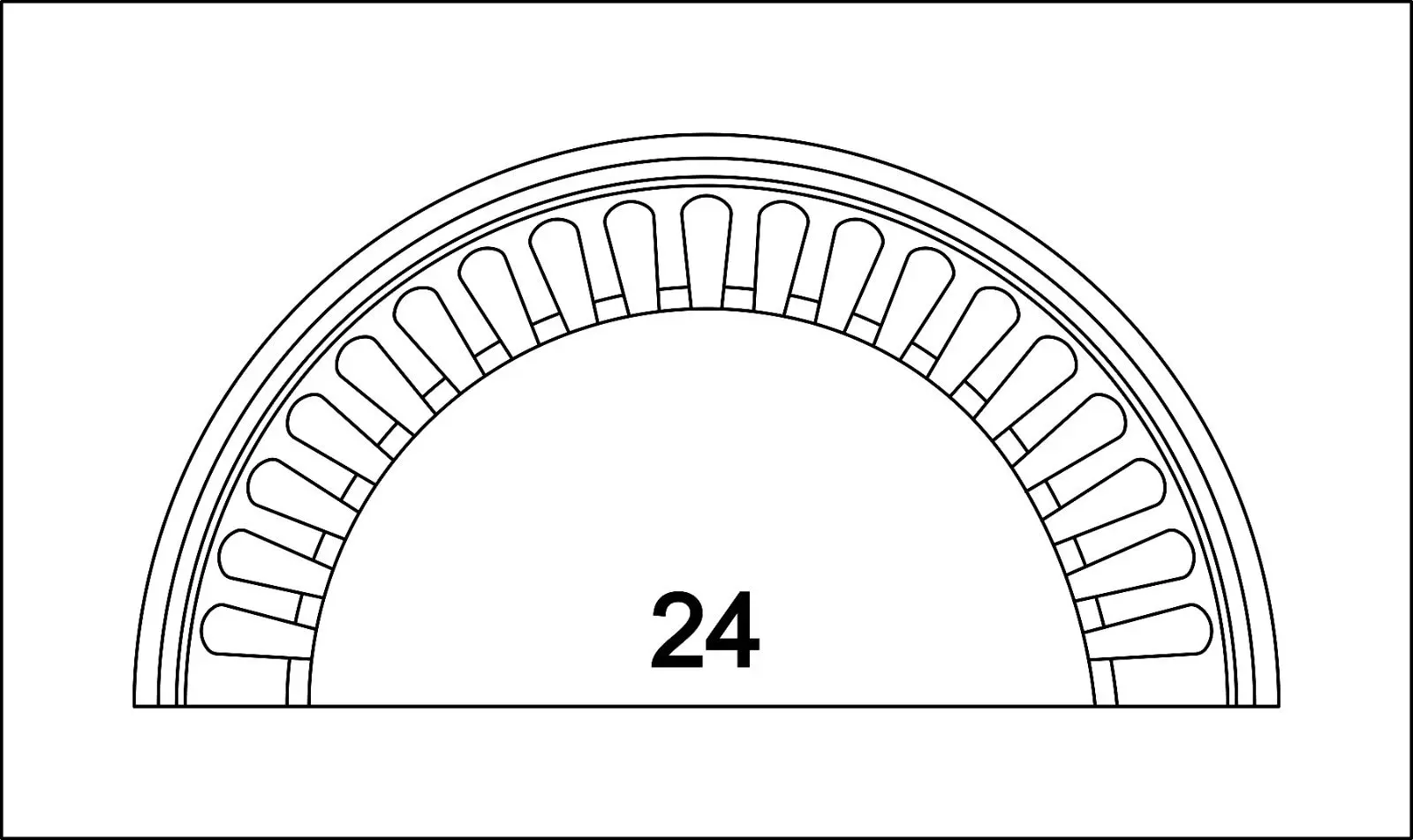 Types of repulgues or closures