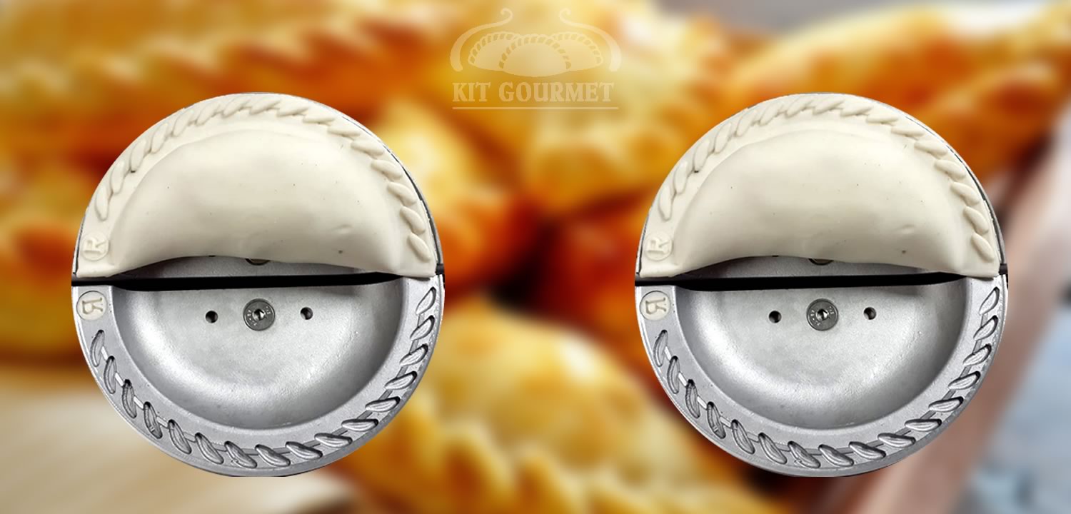 Kit Gourmet repulgadoras de empanadas